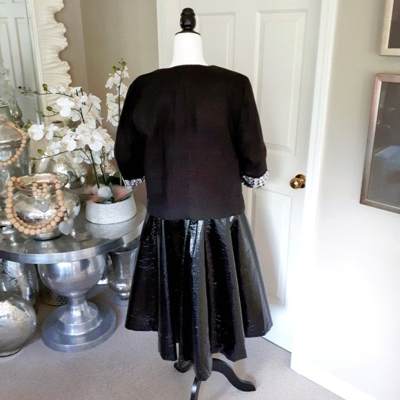 EUC Focus Lifestyle long sleeve linen jewel jacket, 4 - Picture 4 of 8